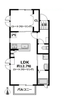 【間取り】 | エール　アンジュ | 間取りです。