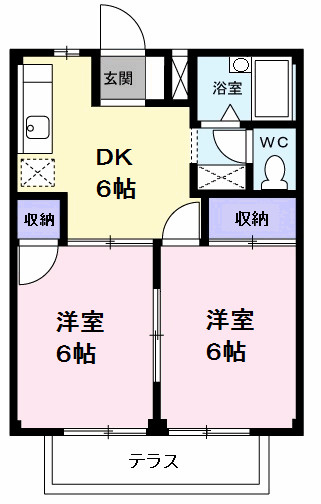 【間取り】 | グリーンアベニュー | 間取図