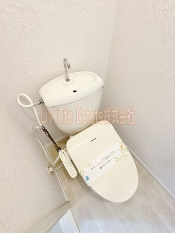 ラフィーネ西国分寺のトイレ|※別号室写真
