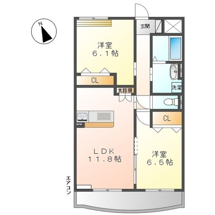 ＡＧＵＮの間取り
