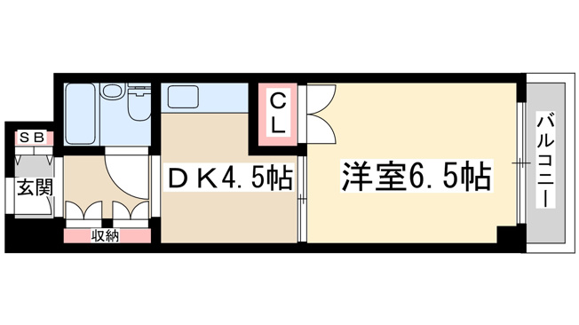 【間取り】 | 東三国グランドハイツ北