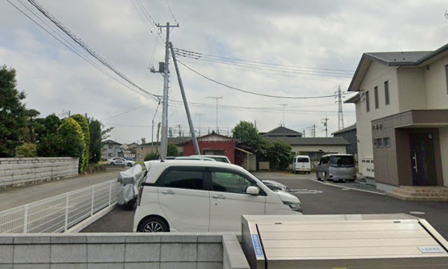 ウィステリアＡの駐車場