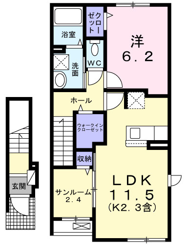 【間取り】 | フォンターナ・ロタンテ