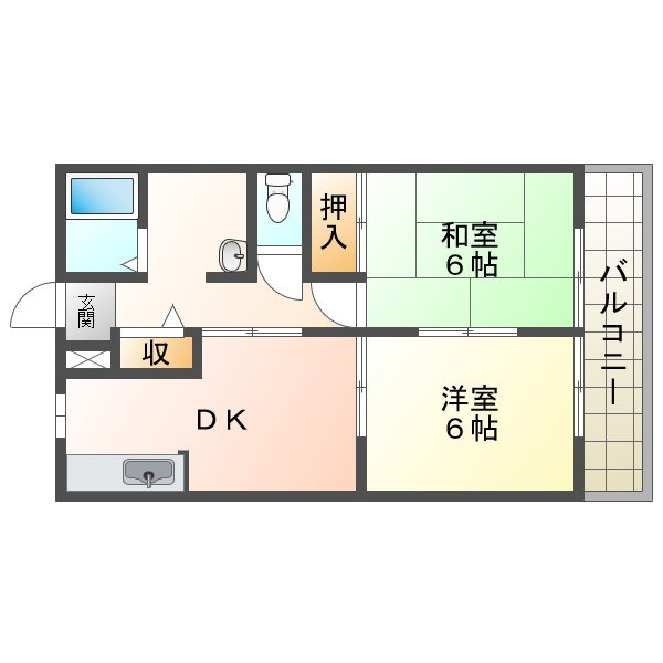 コート今津の間取り