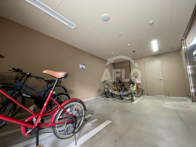 プレサンス天満橋アンジェ　滝川小学校区のその他共用部分|プレサンス天満橋アンジェ　駐輪場