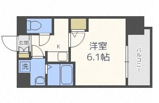 エスリード難波ザ・ゲートの間取り|エスリード難波ザ・ゲート　間取り