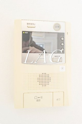 【セキュリティ】 | Le-lion西早稲田 | モニター付インターホンです。
