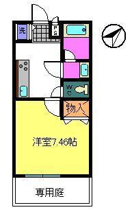【間取り】 | ディア　コート高松