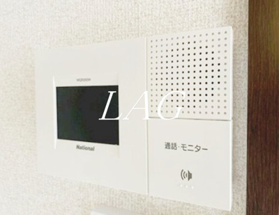 【セキュリティ】 | Ｍａｉｓｏｎ　Ｗｉｓｔｅｒｉａ | モニター付きインターフォンです。