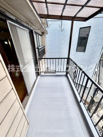 寝屋川清水町一戸建のバルコニー