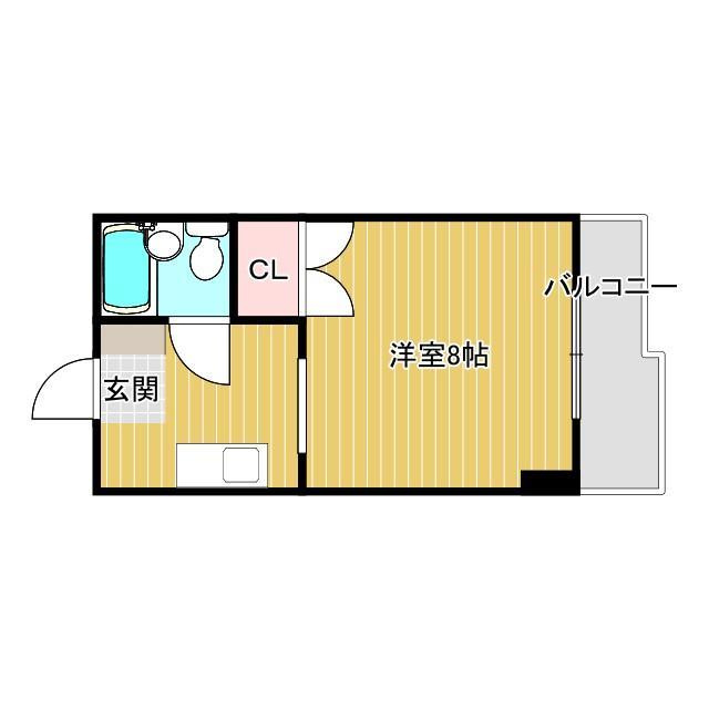 コーポヨシオカの間取り