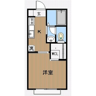 【間取り】 | グリーンパレス小林 | 間取りです。