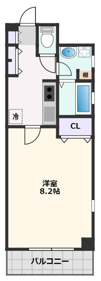 【間取り】 | ドライバウム江坂