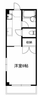 【間取り】 | コーポオカダⅠ | 間取りです。