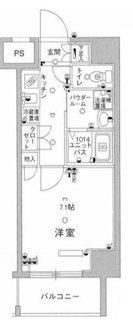 【間取り】 | スカイコート巣鴨 | 間取りです。