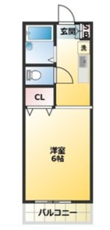 【間取り】 | ハイネス１４ | 間取りです。