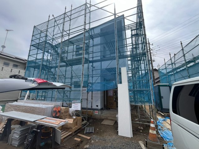 古河市雷電町　第２期　全2邸の外観|カースペース並列2台駐車可♪
2026年7月撮影