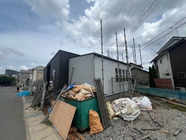 古河市雷電町　第２期　全2邸の外観|カースペース並列2台駐車可♪
2026年7月撮影