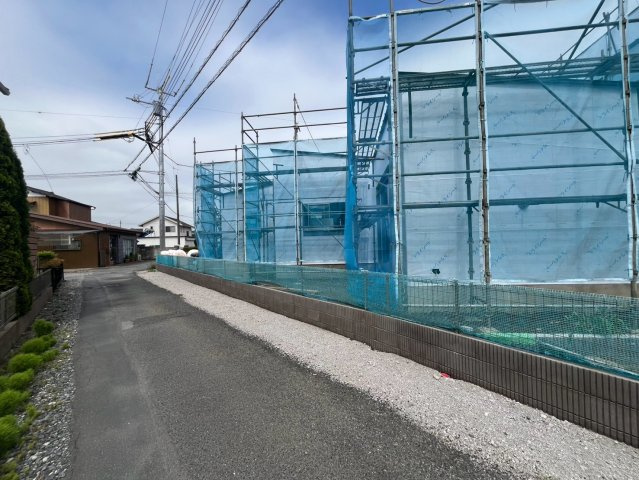 古河市雷電町　第２期　全2邸の前面道路含む現地写真|〇前面道路〇
南東側約2.9m
2026年7月撮影