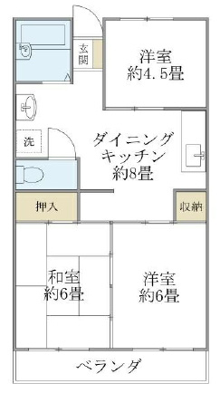 【間取り】 | 第一ハウス崔綜