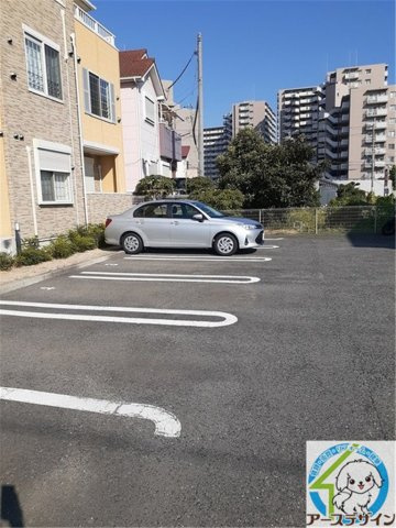 アルストロメリアⅠの駐車場|※パース写真