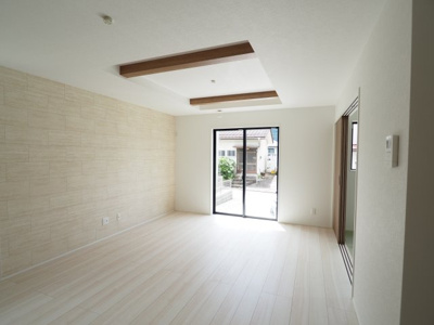 【居間・リビング】 | ＧＲＡＦＡＲＥ　福島市御山　2号棟 | ★内覧予約でブランド米2kg★