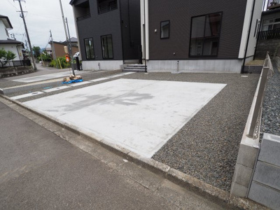 【駐車場】 | ＧＲＡＦＡＲＥ　福島市御山　2号棟 | ★内覧予約でブランド米2kg★