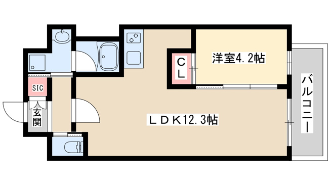 【間取り】 | プレジオ西中島ASIAN