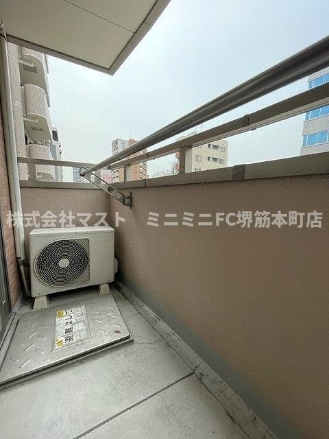 ルミエール瓦屋町のバルコニー