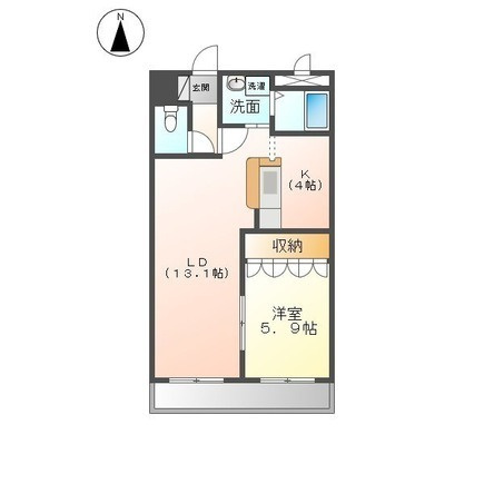 レオナ緑丘の間取り