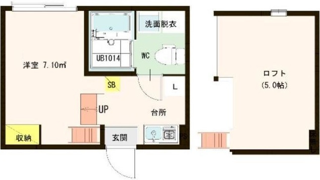 ハーモニーテラス関町北 の間取り|間取りです。