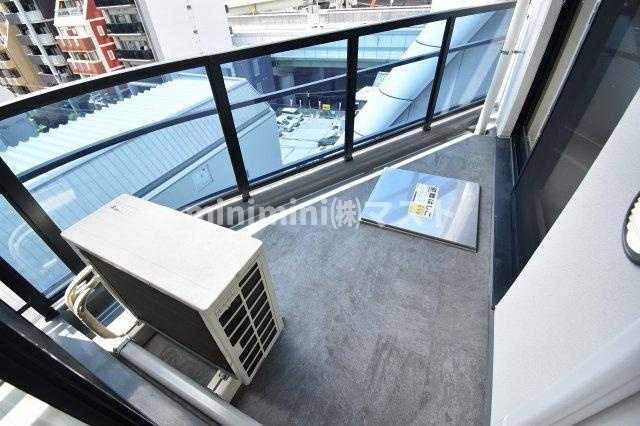 旧称グラシア堺筋本町のバルコニー