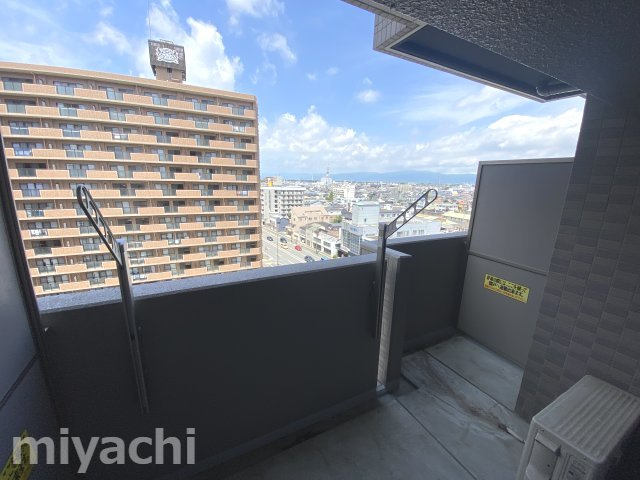 グランクリュ佐古　EASTのバルコニー