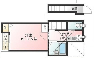 【間取り】 | Ｇｌａｎｚ王子ＷＥＳＴ | 間取りです。