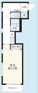 【間取り】 | 日暮里中央ＣＯＵＲＴ | 間取りです。