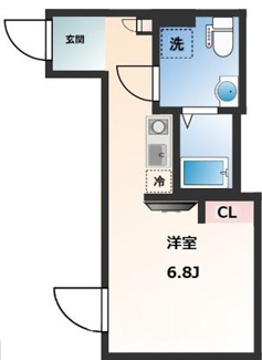 【間取り】 | Novel　Court　東日暮里 | 間取りです。
