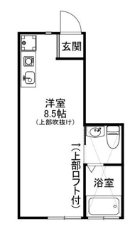 【間取り】 | フォレスト１ | 間取りです。