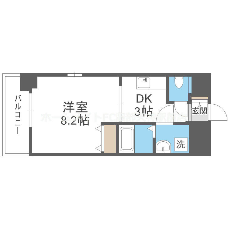プロスペクト豊中服部 の間取り