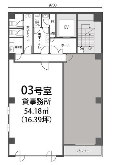 プレミアム新町ビルの間取り