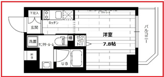 【間取り】 | ステージファースト北千住