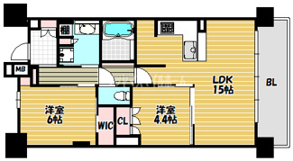 【間取り】 | ファインレジデンス住道駅前