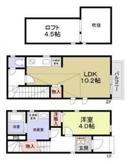 【間取り】 | 板橋区前野町５丁目戸建 | 間取りです。