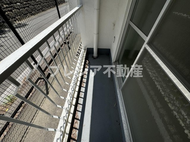 甲子園第2松並ハイツのバルコニー