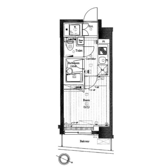 【間取り】 | PREMIUM CUBE笹塚