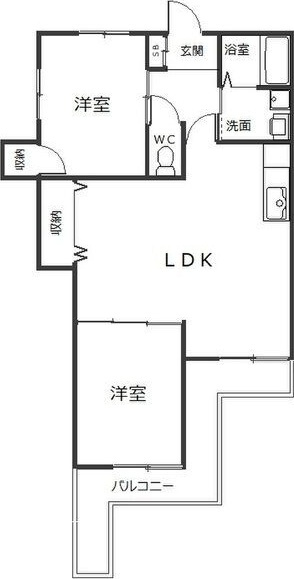 アルカディアIの間取り