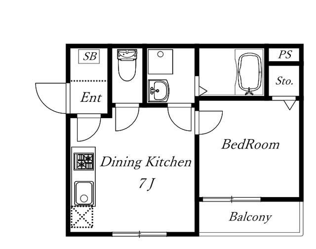 ａｐｐａｒｔｅｍｅｎｔ１の間取り|間取りです。