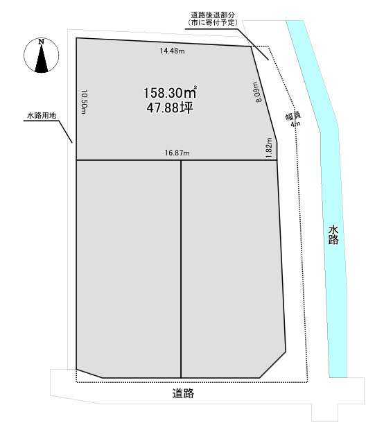 【売地】岡山市南区新保