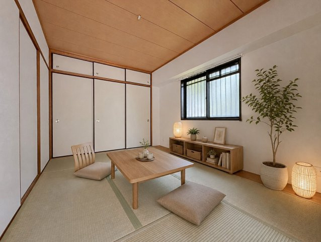 リッツ伊丹の和室|※家具はイメージ
