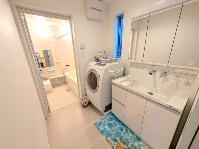堺市西区浜寺石津町西４丁（将来居室2を3に変更可能）の居間・リビング