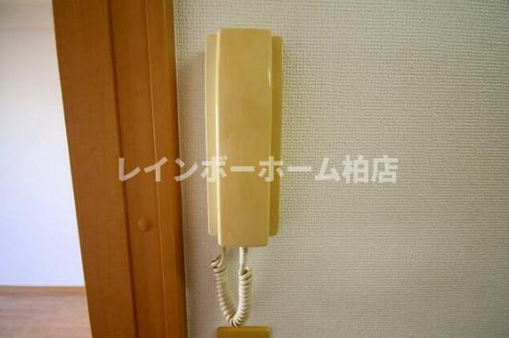 特典：仲介手数料が無料です!!のセキュリティ|インターホンです
